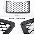 Pikkukuva 2 / 5: 4-pack Car Organizer Mesh -säilytysverkot