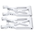 Miniatyrbilde 2 av 8: RC Bakre Fjæringsarm i Aluminiumlegering Bakre Svingarm Oppgraderingsdeler Tilbehør for Wltoys 104001 1/10 RC BilSølv