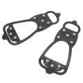 Miniatyrbillede 5 af 8: 1 par 8 tænder kramper Anti Slip Ice Traction Cleats Sko Grips til at gå på sne og isM
