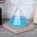 Miniatyrbild 2 av 8: Distinkt diamantformad väderprognosglasflaska Heminredning FödelsedagspresentBlå