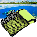 Miniatyrbillede 4 af 8: BG-984 Scuba Diving Gear Bag Bærbar Letvægts Mesh Undervands Opbevaring Bære TaskeFluorescerende grøn