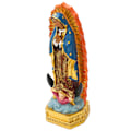Miniatyrbild 3 av 8: Christian Guadalupe statyett Handmålad Lycka till Jungfru Maria statyer Our Lady of Guadalupe statyett för bordsdekoration