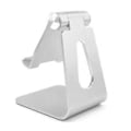 Miniatyrbilde 2 av 8: Tabletholder i aluminiumlegering, lett, sølv, skrivebordsholder for nettbrett, mobiltelefonholder