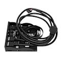 Miniatyrbillede 6 af 8: Frontpanel USB 3.2 Hub 10 Gbps Plug and Play Iron Shell Floppy Disk Reader til Win til Linux