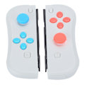Pikkukuva 6 / 8: Joycon-peliohjain, langaton Bluetooth-peliohjain Nintend Switchille, oikea vasen (vaaleanharmaa)