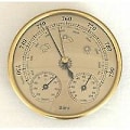 Miniatyrbillede 1 af 4: Analog vægvejrstation - barometer, hygrometer, termometer (1 stk.)