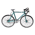 Miniatyrbild 7 av 8: Cykelmodell simulerad levande design vacker utsökt texturerad legering cykel prydnad leksak för present dekoration