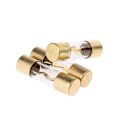 Miniatyrbillede 4 af 5: Guldbelagt glas AGU bilforstærker sikringer pakke (5stk) 60A guld