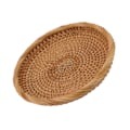 Miniatyrbillede 4 af 8: Flettet frugtfad i rattan - elegant, traditionelt og naturligt - til køkkenbord eller sofabord