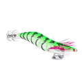 Miniatyrbilde 7 av 8: 5 stk 13 cm glødende fiskeagn rekeformet fiskeutstyr kroker tilbehør verktøy