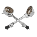 Miniatyrbillede 6 af 8: 2 stk Anti-udskridning Trommefødder Percussion tilbehør Ben Bas Trommefødder Instrument tilbehør