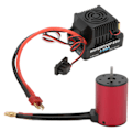 Miniatyrbillede 4 af 8: RC børsteløs motor ESC Combo 60A ESC S3650 5200KV børsteløs motor kit til 1/10 RC bil lastbil crawler