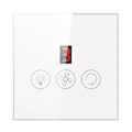 Miniatyrbild 1 av 5: Tuya Smart Switch Controller EU-kontakt Takfläkt Lampa Strömbrytare Vit