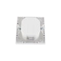 Miniatyrbillede 3 af 5: Indendørs bevægelsessensor, forsænket vægmontering, egnet til LED, infrarød sensor, programmerbar, rækkevidde 9m/140° 80x80x45mm