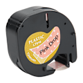 Miniatyrbillede 2 af 8: Print Label Tape Cute Ribbon Thermal Paper Pink Drop for Dymo Labeler Labeling Machine 12mm