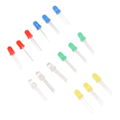 Miniatyrbilde 8 av 8: 100 stk 5 mm LED-dioder rødt grønt gult blått hvitt lysdioder for apparat DIY vitenskapsprosjekt