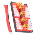 Miniatyrbilde 3 av 8: XT60+XT30 2 i 1 parallelt ladebrett støtter 4 pakker 2S6S Lipo-batteri for RC-modeller Reservedel