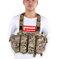 Miniatyrbilde 4 av 8: Lett multifunksjonell taktisk vest for utendørs militær trening jakt kampsport MC