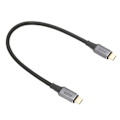 Miniatyrbild 8 av 8: USB4 Datakabel PD Snabbladdning Multifunktionell 40Gbps höghastighetsöverföring HD 8K 60HZ Typ C Datakabel 11,8in