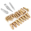 Miniatyrbillede 2 af 8: 23 STK Craft Wood Burning Pen Tips Stencil Lodning Pyrography Working Carving