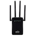 Miniatyrbild 2 av 8: 3 i 1 trådlös router AP Access WIFI Enhance Point 360° Full Signal Coverage 300Mbps WiFi Router för hem 100‑240VUS-kontakt
