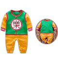 Miniatyrbild 2 av 4: Anime Baby Rompers - Akatsuki, Frieza, Vegeta, Luffy, Tanjiro Cosplay Kostym Spädbarn Bomullskläder för Pojkar och Flickor Storlek 73 6*9Månader ED80B5