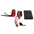 Miniatyrbilde 4 av 8: RC børsteløs motor ESC-sett 2845 vanntett motor 35A ESC programmeringskortsett for 1/12 fjernkontrollbil 2800KV