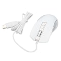 Miniatyrbild 2 av 8: Gaming Mouse USB2.0 4 Justerbar DPI RGB Bakgrundsbelyst Ergonomisk design Optisk sensor Bärbar datormus för spelkontor Hem Vit