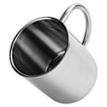 Miniatyrbilde 4 av 8: Kruskopp 304 rustfritt stål slipespeilfinish Bærbar kaffekopp med håndtak 300 ml