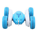 Miniatyrbillede 5 af 8: 2,4 GHz Stunt RC Bil 360° Rotation Anti Kollision Fjernbetjening Elektrisk Mini Dobbeltsidet Stunt Bil Blå