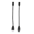 Pikkukuva 1 / 8: 2 kpl USB C Keystone Jack Cable USB3.1 TYYPPI C naaras-naaras jatkosovitin seinälevyn liittimien kaapelille