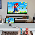 Pikkukuva 2 / 5: Uusi 2025 USB C - HDMI VGA -sovitin, Weton 4-in-1 Type C - HDMI VGA -liitäntäkeskitin USB 3.0 -moniporttimuuntimella