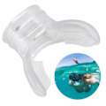 Pikkukuva 3 / 8: Läpinäkyvä PVC Professional Scuba Diving Standard Bite -suukappale