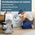 Miniatyrbilde 5 av 5: 5859EN1004J BPX2-2L 5859EN1004b BPX2-8 Avløpspumpe Motor Pumpe Eksos Vaskemaskin for Deler