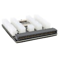 Miniatyrbilde 7 av 8: Strømbrett for strømfordeling, 17 porter, 6-pin, maksimal støtte 1200 W, datamaskintilbehør, 12 V