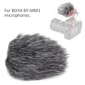 Miniatyrbillede 3 af 7: Universal Mikrofon Forrude Pels Blød Vindskærm Vindmuffe til BOYA BYMM1 Mic