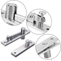 Pikkukuva 4 / 5: Kääntöhinge, Oven Kääntöhinge, Piilotettu Kääntöoven Hinge, Ylös ja Alas Kääntöoven Hinge, Ruostumaton Teräs Kaappeihin, Vaatekaappeihin (Hopea)