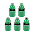 Miniatyrbillede 1 af 5: Hurtigkobling Slangeadapter Fitting 8mm Indvendig Diameter Slange Til Havevandingssystem 5 stk