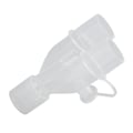 Miniatyrbillede 4 af 8: Genanvendelig åndedrætsmaskineslangeadapter 15 mm til 22 mm Y-form plast iltslangeadapter
