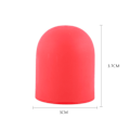 Pikkukuva 5 / 6: 4kpl Kestävä Silicon Motor Cap Cover lisävaruste DJI Phantom 2/3/4 Red