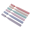 Miniatyrbillede 8 af 8: 6 stk. highlighter pen til studerende, øjenbeskyttelse, markering, nøgle, macaron-marker til graffiti, håndkonto, markSalt-serie