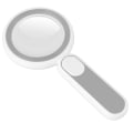 Miniatyrbilde 5 av 8: 8X oppladbar forstørrelsesglass med lys 21Led 3 modus forstørrelsesglass for barn seniorer lesing grå