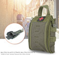 Miniatyrbild 7 av 8: Utomhus bärbar resväska Emergency Survival Bag Rescue Medical Pouch (armégrön)