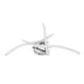 Miniatyrbillede 3 af 8: 18W 105LED loftslys Bølget loftslampe til stue soveværelse Køkkenindretning AC85-265V Varmt lys