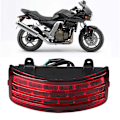 Miniatyrbillede 6 af 8: 12V Universal Motorcykel LED Baglygte Brems Stop Blinklys Baglygte Rød