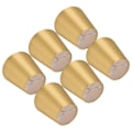 Miniatyrbillede 5 af 8: 6 STK E14 Lampeskærm Stof Lampeskærm Bordlampe Loftlampeskærm til soveværelse StueGold PX153