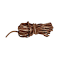 Miniatyrbillede 6 af 8: Fløjlsreb Dobbeltsidet Funklende Nylon til DIY Halskæde og Armbånd 5 Meter (Gylden)