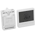 Miniatyrbild 6 av 8: Digital termostatdisplay ABS exakt temperaturkontroll elektrisk termostat AC220V för AC golvvärme hem