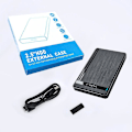 Miniatyrbilde 4 av 5: Ekstern harddiskboks USB Type-C 5 Gbps UASP Kompatibel med Samsung WD Hitachi Seagate Toshiba 2,5 tommer