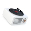 Pikkukuva 2 / 5: Mini Bluetooth-kaiutin Innovatiivinen Retro Kannettava Langaton Bluetooth-kaiutin Rikkaan Basson ja HD-äänen kanssa Elegantti Valkoinen
